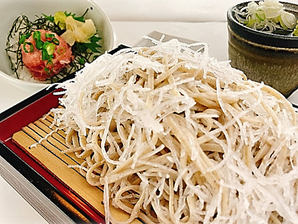 大根そばミニねぎとろ丼