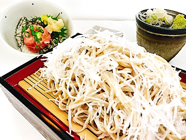 大根そばミニねぎとろ丼