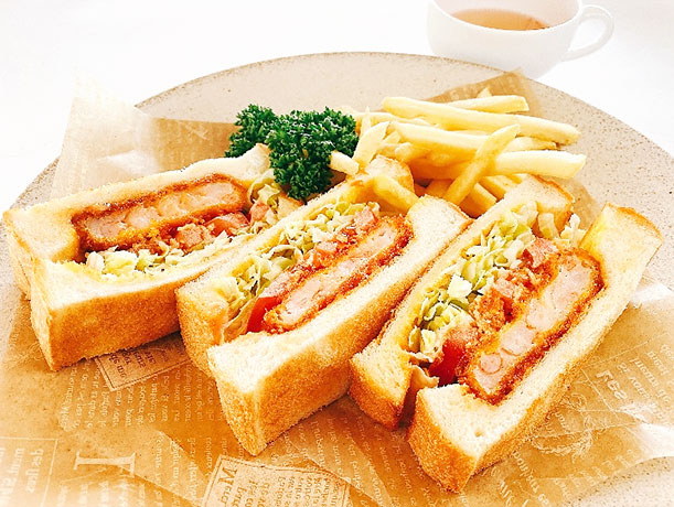 海老カツサンド